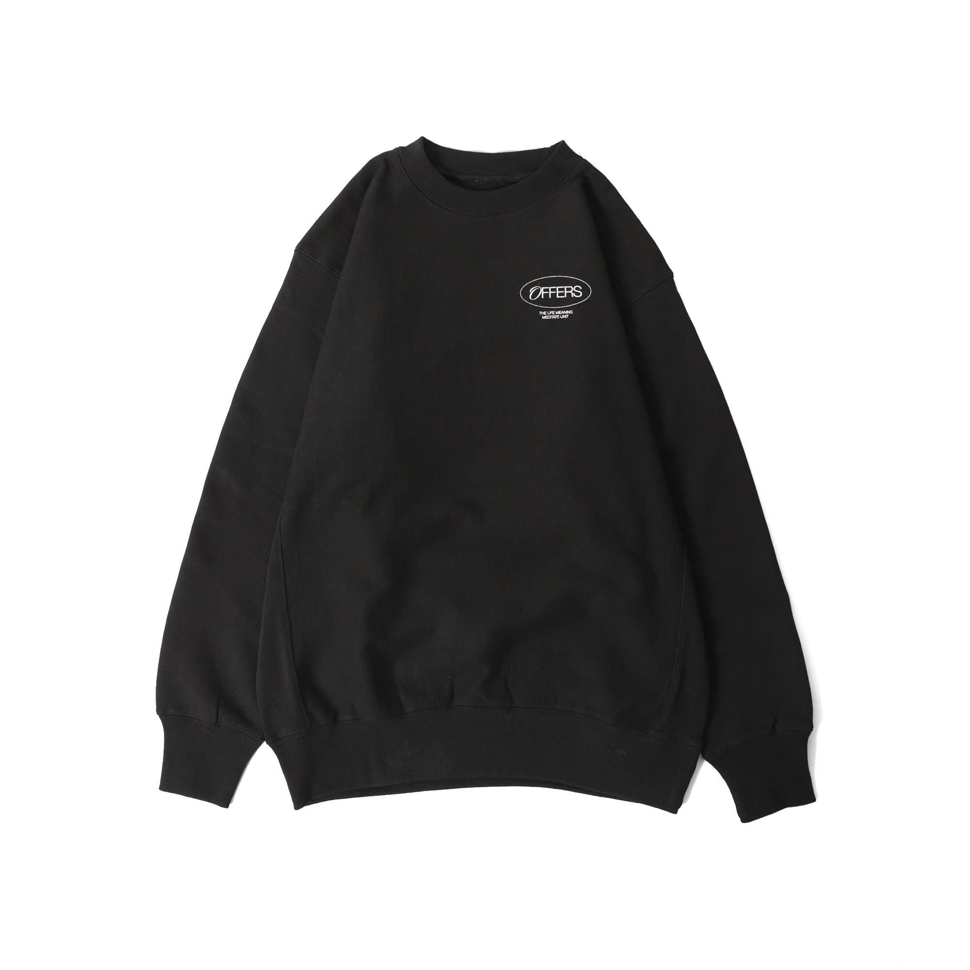 the best offers "LIFE MEANING" 12.0oz C/N SWEATSHIRT